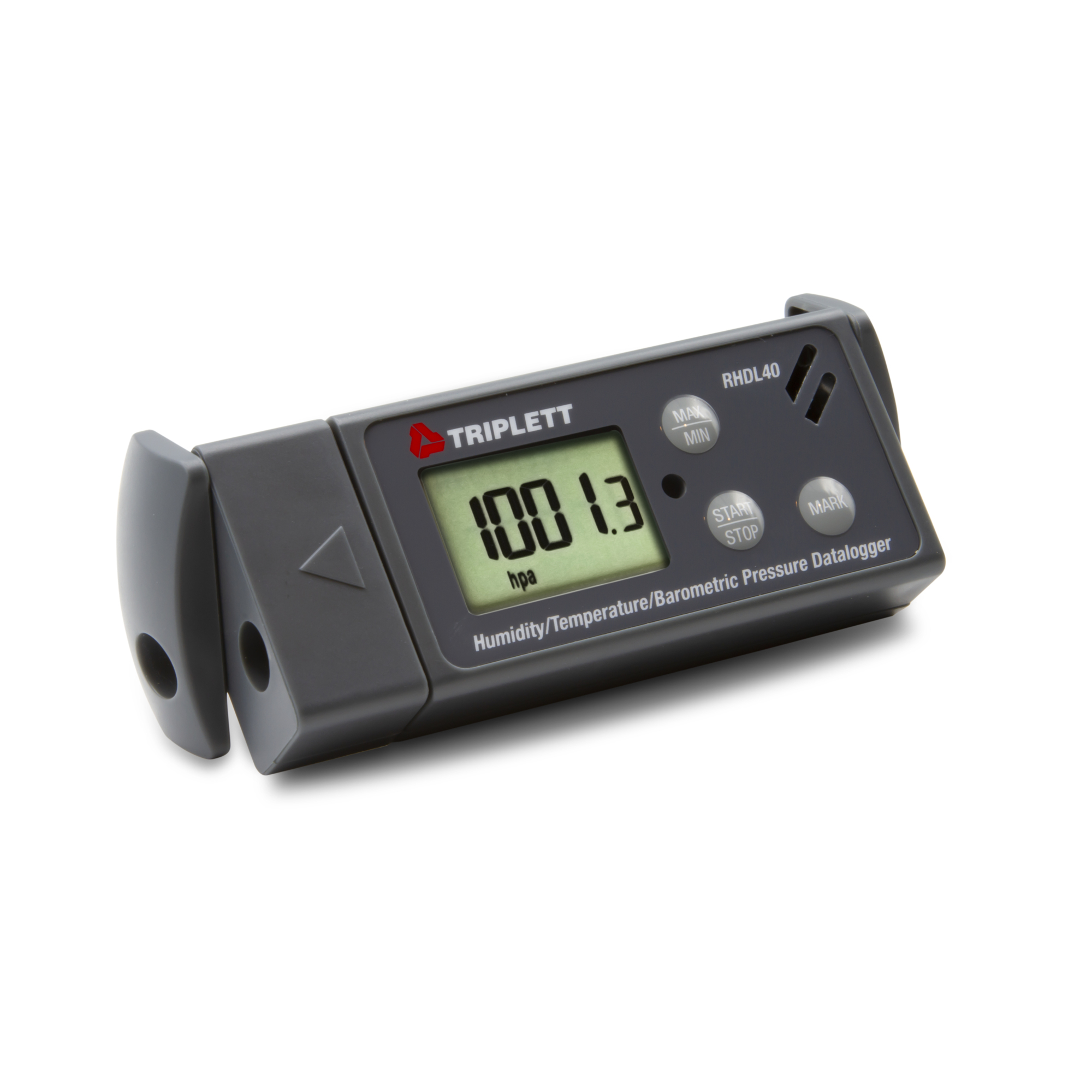 Triplett Temperature/Humidity/Barometric Pressure PDF Datalogger — USB, 16,000 Readings, Programmable Alarms, Model# RHDL40